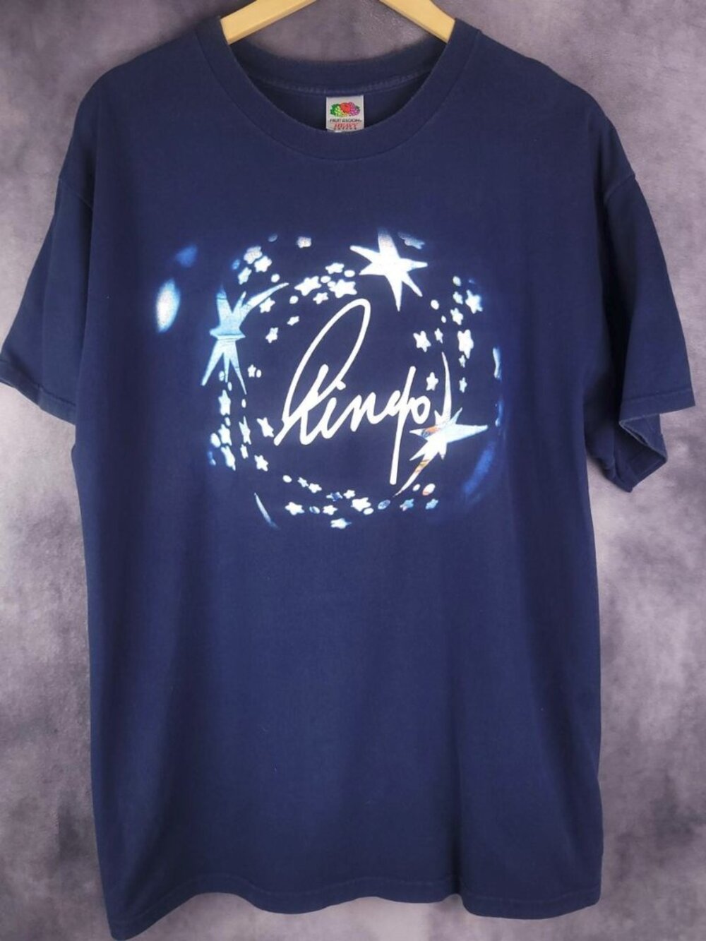 Vintage 00s Y2K Beatles Ringo Starr 2003 tour shirt